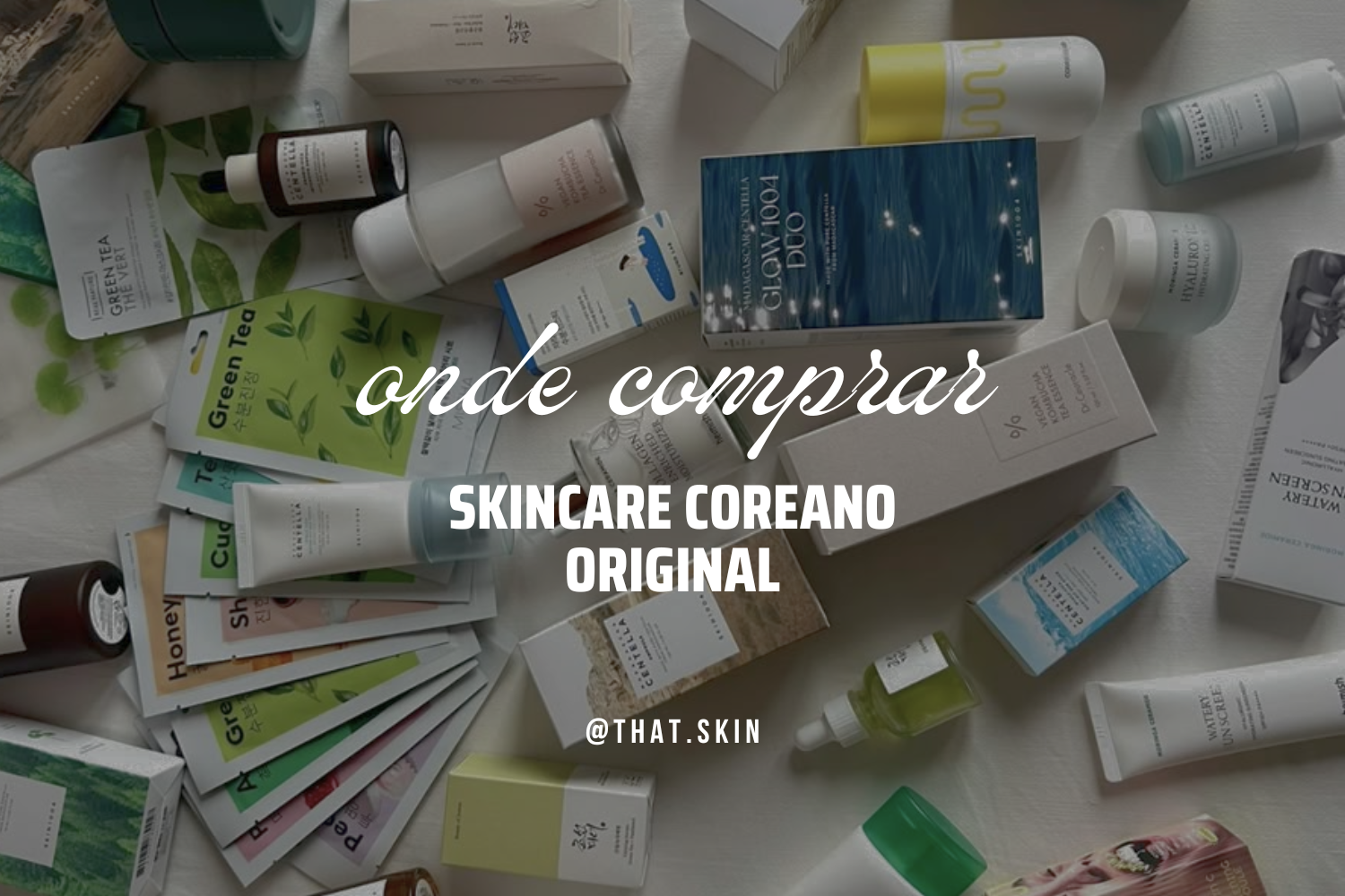 Onde comprar produtos de skincare coreanos originais com segurança.